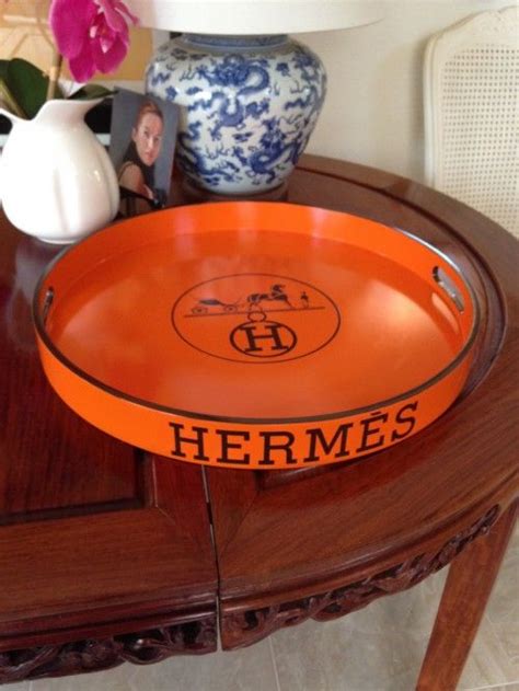 hermes round tray|Hermes plate price.